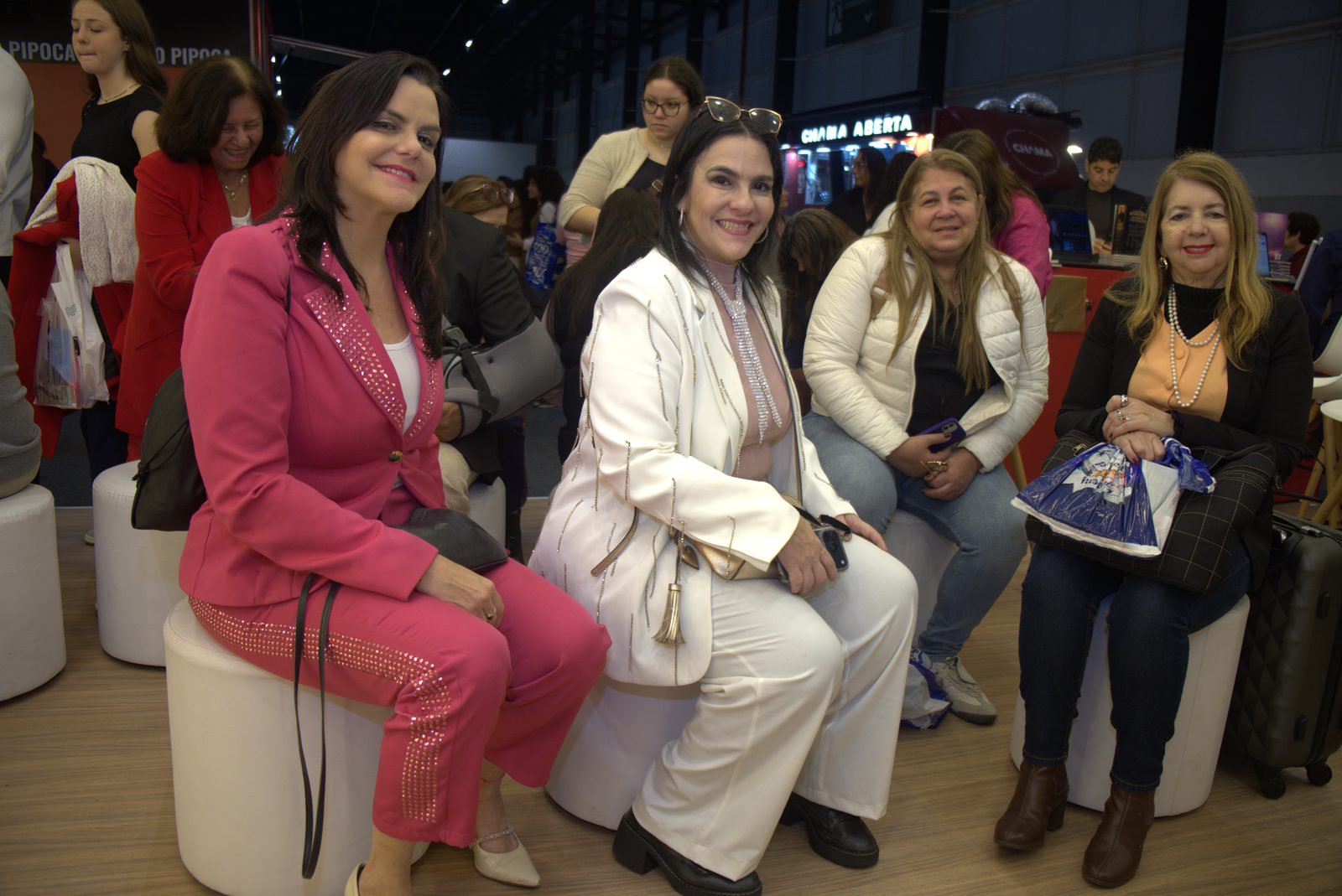 Autoras reunidas na Bienal